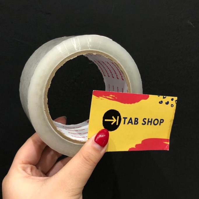 

PRINTECH LAKBAN BENING CLEAR TAPE 2 INCH MERAH