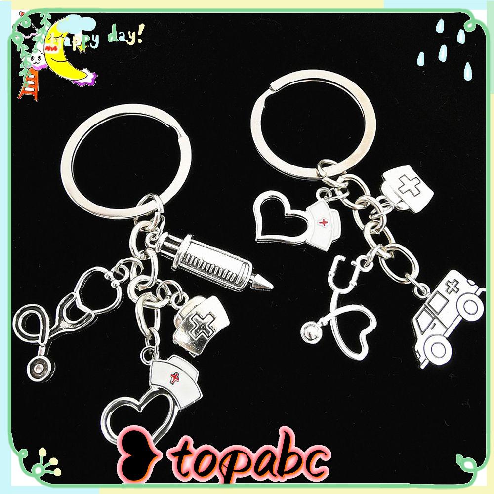 Top Nurse Box Student Keyring Perhiasan Jarum