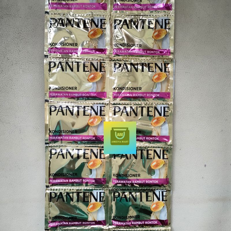 *Amidya Mart* Kondisioner Shampo Pantene 12 sachet / per renteng / renceng / 1000 dan 500 an/pcs, va