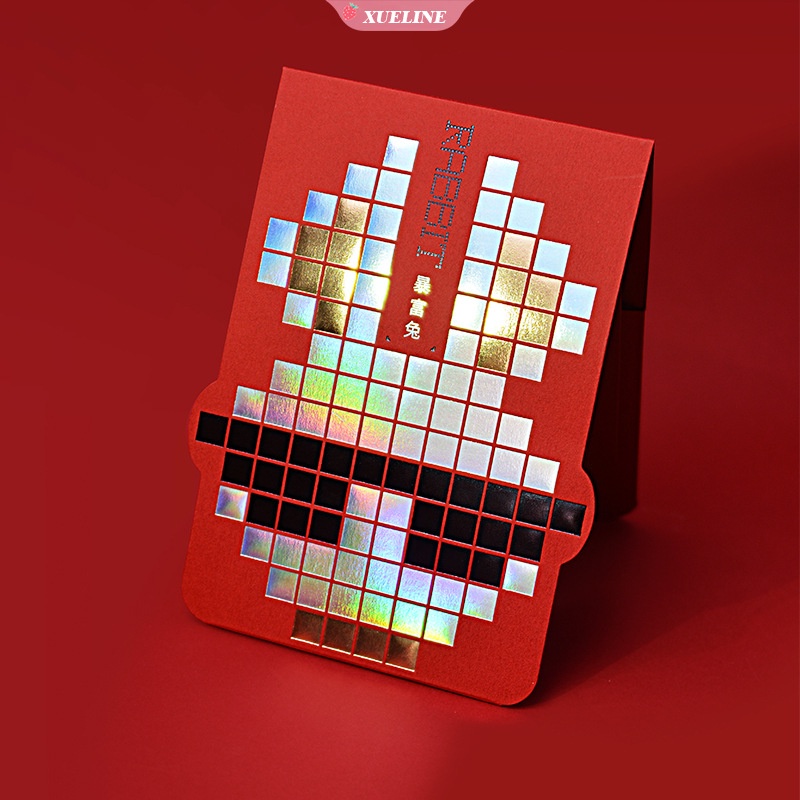 2023paket Imlek Lipat Merah Chinese New Year Paket Merah Imlek Lucky Red Packet New Year Red Packet Party Gift Bag [ZXL]