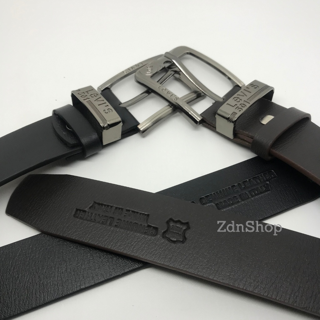 Ikat pinggang/gesper/sabuk pria Semi Kulit Kepala Jarum Ring