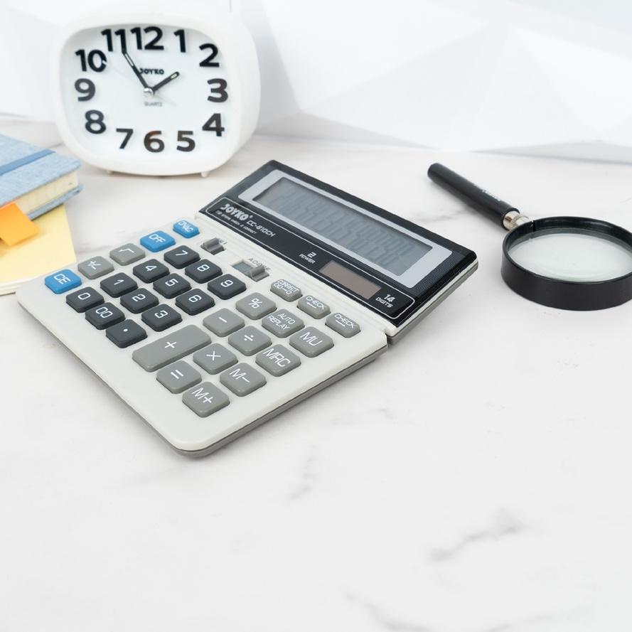 

Best! Calculator Kalkulator Joyko CC-810CH 14 Digits Check Correct ✔