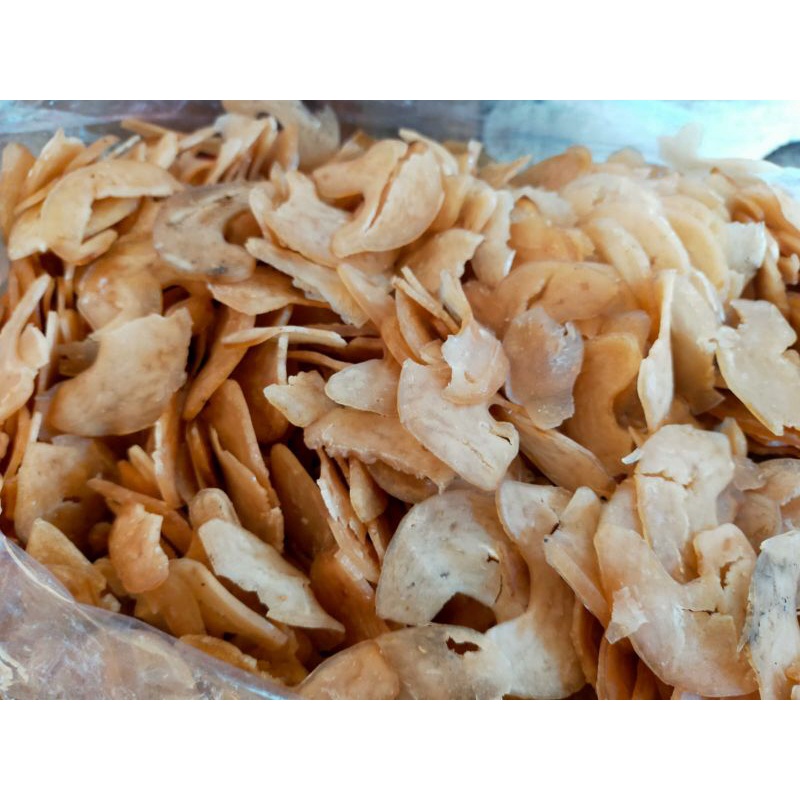 Kerupuk udang mentah patahan 500gr