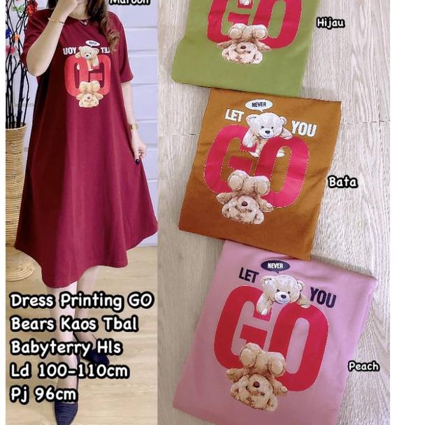 Murah Meriah Dress wanita long dress - Dress babyterry import Jumbo