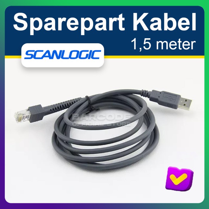 Kabel Scanner Scanlogic Cs3290 Original Cable Cs-3290 - 1D / 2D (Ori)