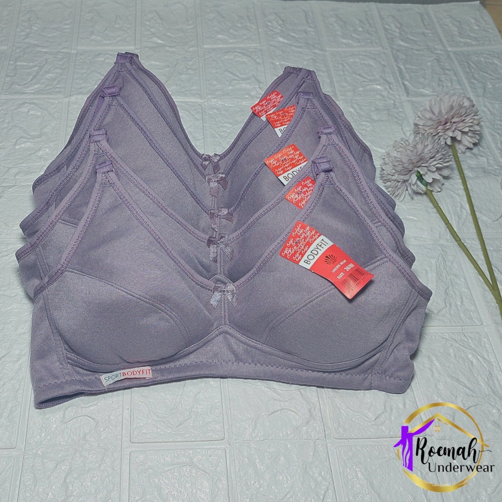 Roemah Underwear - BRA SPORT BH Wanita BH Body Fit Pengait 2