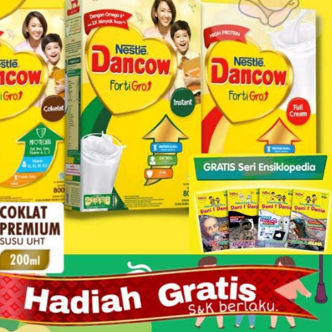 

limited STOCK!RJM 93 Dancow Fortigro Coklat Susu Bubuk / dancow full cream /instant Susu Anak 800g|RA6