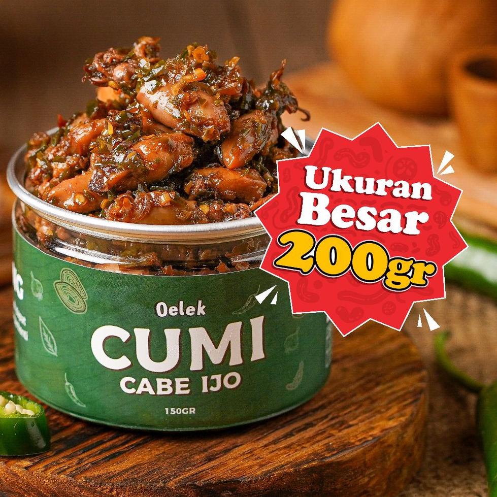 

bep-01 Oelek Cumi Cabe Ijo Oelek / Lauk Cumi Cabai ijo / Lauk Siap Saji .,.,