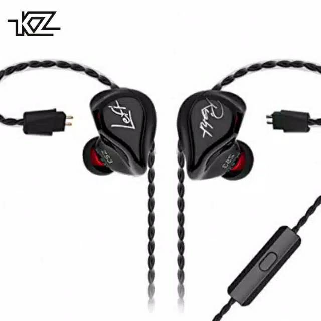 (+Mic) KZ ZSN Pro with Mic 1DD+1BA Hybrid Technology Earphone In-Ear Monitor / ZSN ZS3