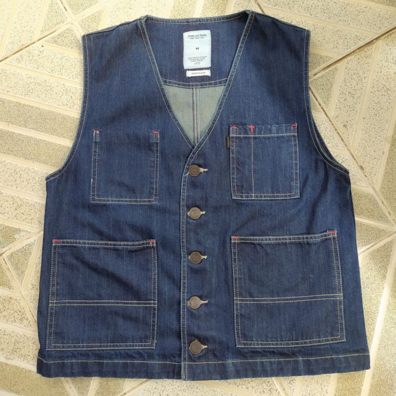 Rompi/Vest Denim Jimmy and Martin