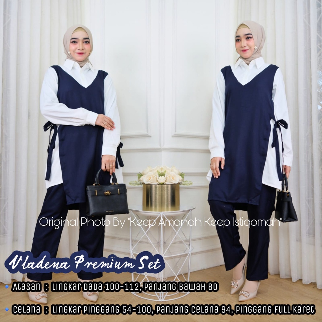 Setelan Wanita Setelan Kerja Vladena Premium Set Lizabeta Premium Set Ori By Sakha
