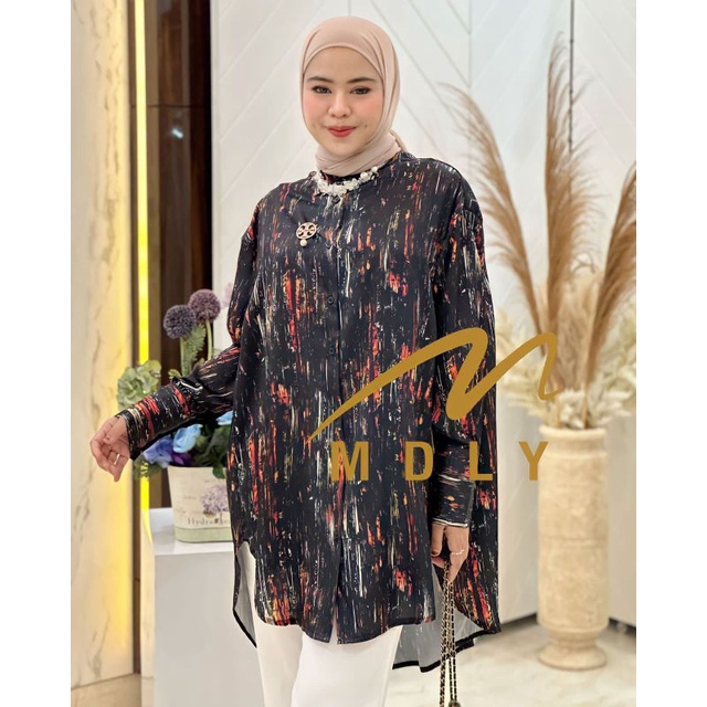 Orion Shirt kemeja Oversize Wanita by Mdly