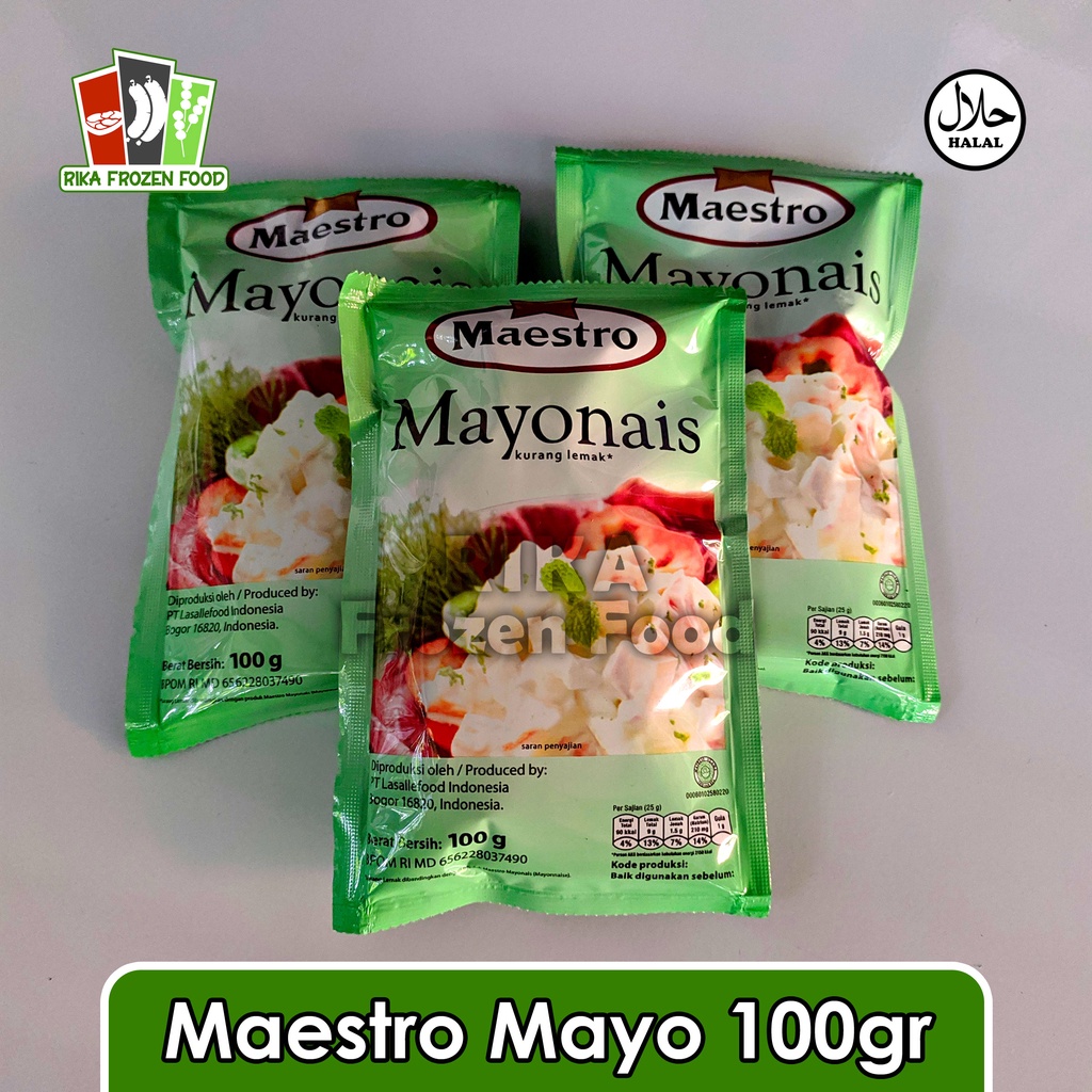 

Maestro Mayonnaise / Mayonais / Saus Mayo 100 gr