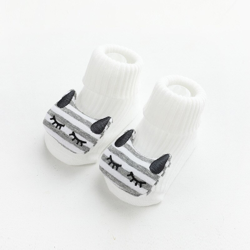 Kaos kaki anak 3D karakter premium usia 0-6 bulan / kaos kaki premium anak ala korea