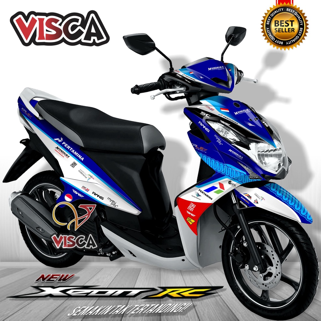 Decal Xeon Rc Karbu Full Body Stiker Xeon Rc Karbu Full Body Striping Xeon Karbu Variasi Decal Holog