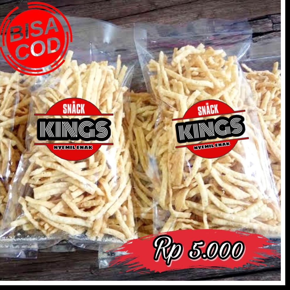 

[P-8]E ☛] Keripik Stik Bawang Makanan Ringan Snack Kiloan Cemilan Jajanan Kue Kering Murah Meriah-trending