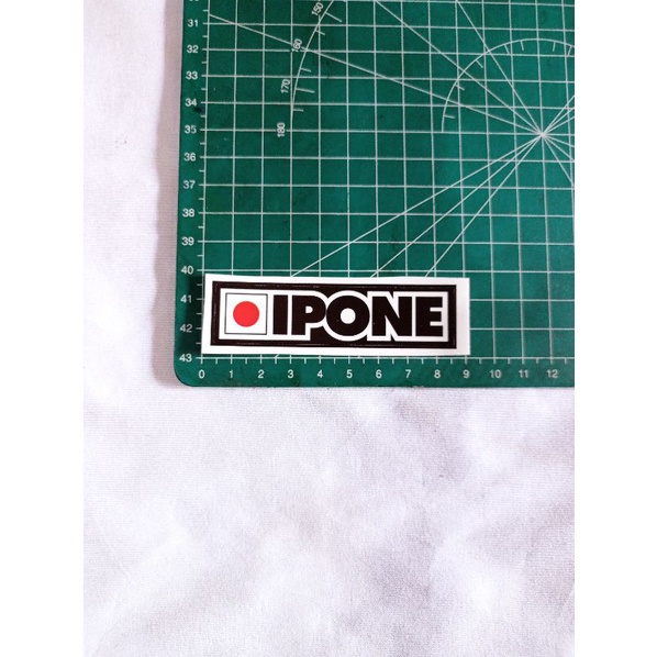 Stiker Oli Motor Sticker Logo Ipone