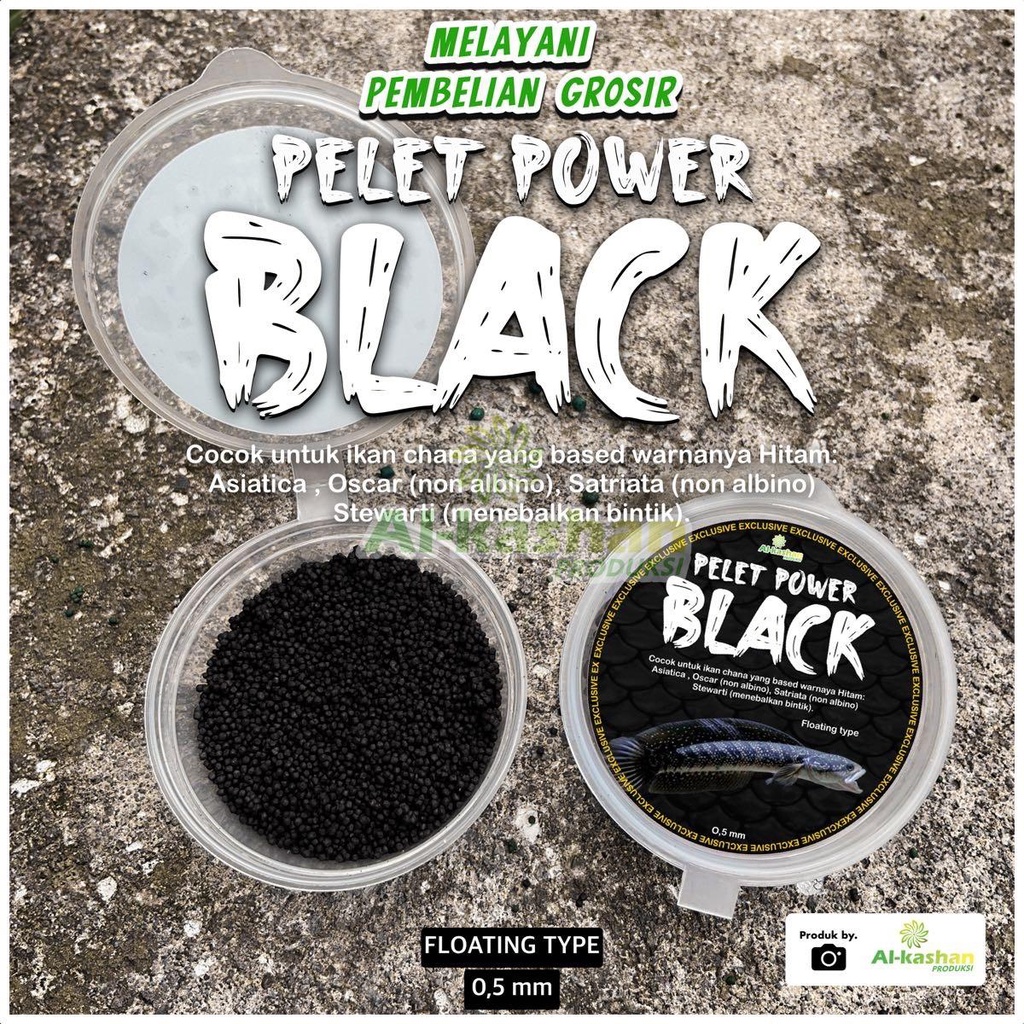 PELET POWER BLACK
