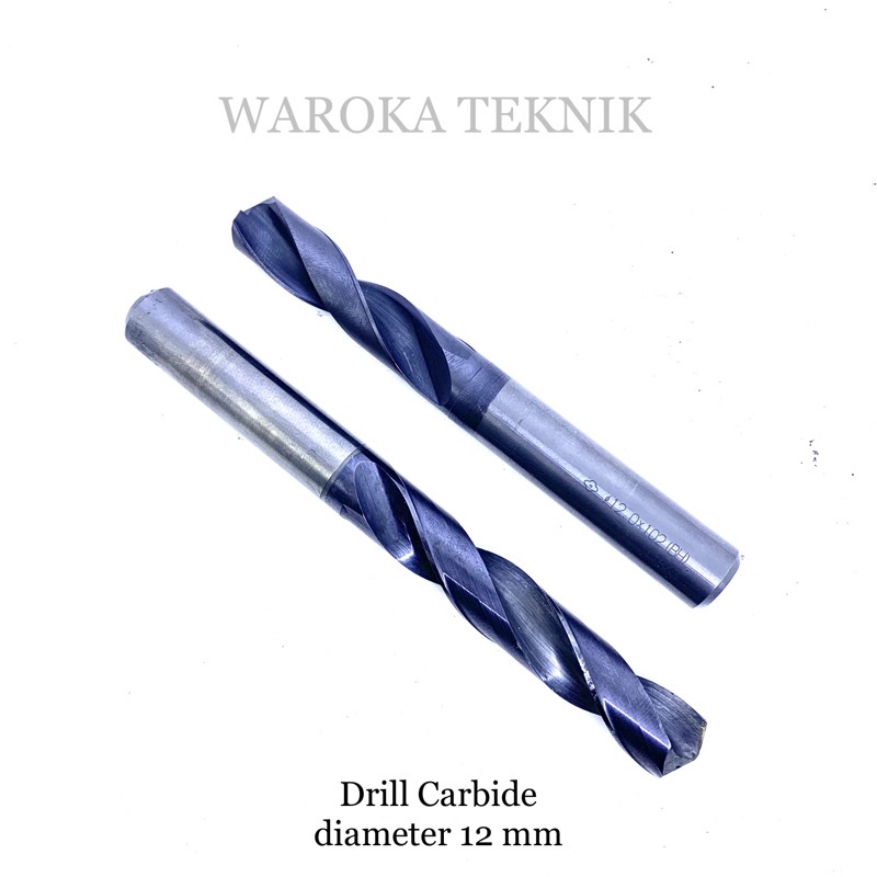 bor carbide 12 mm bekas seken mulus..drill 12 mm carbide