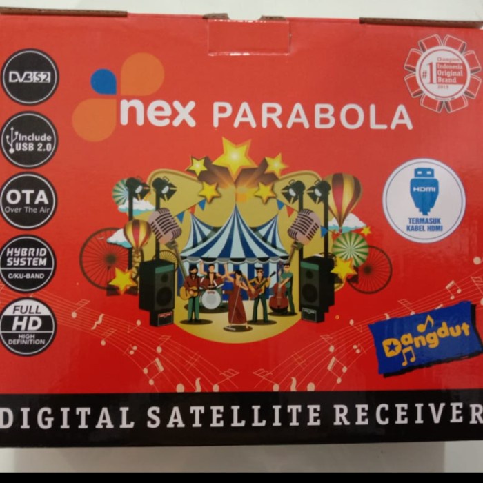 #@#@#@#@] RECEIVER NEX PARABOLA MERAH - TV NATIONAL LENGKAP