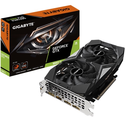 Gigabyte VGA nVidia GTX 1660 Ti OC 6G [GV-N166TOC-6GD]