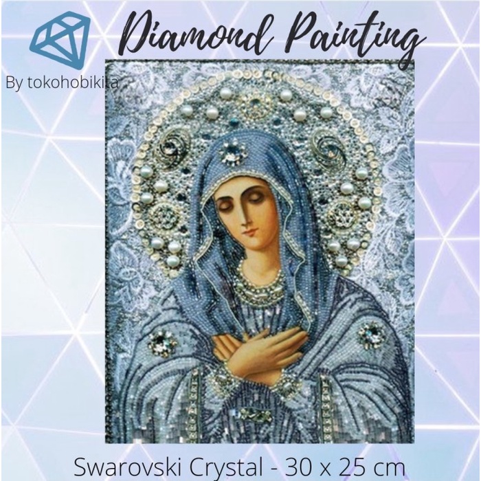 DIY DIAMOND PAINTING BUNDA MARIA CRYSTAL EDITION