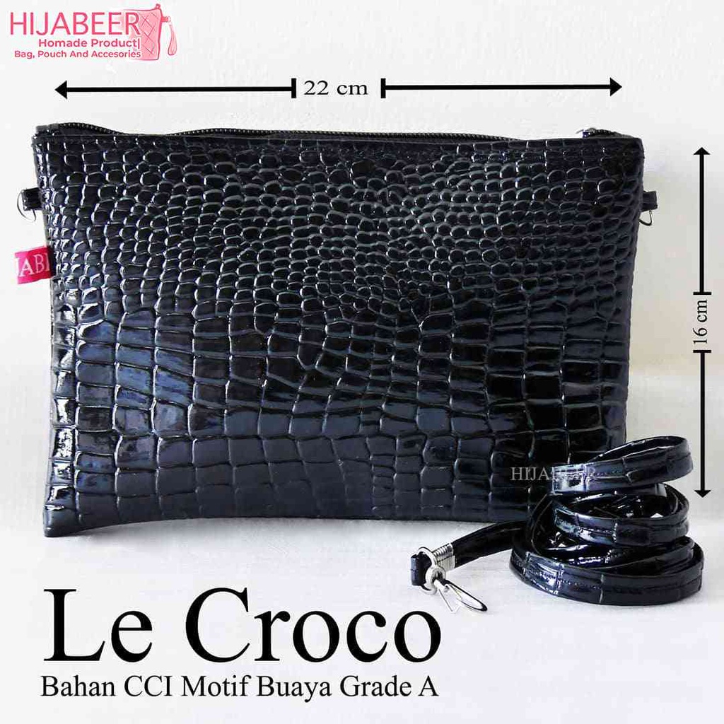 Le Croco Slingbag by Hijabeer