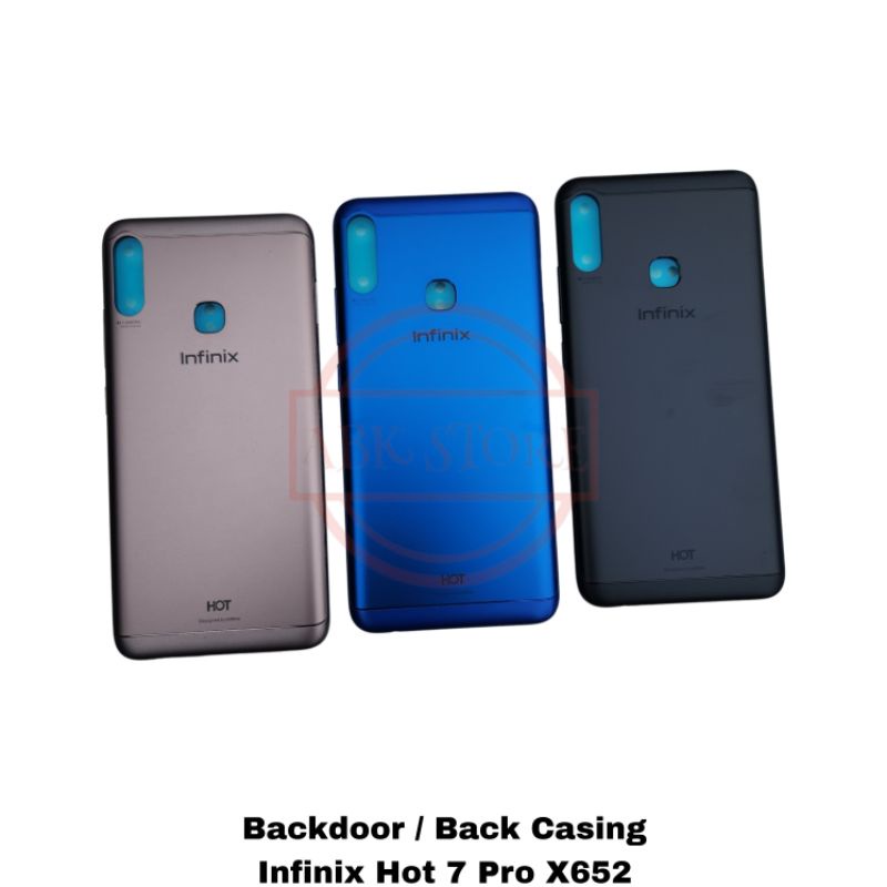 TUTUP BELAKANG BACKDOOR BACKCOVER BACK CASING INFINIX HOT 7 PRO HOUSING