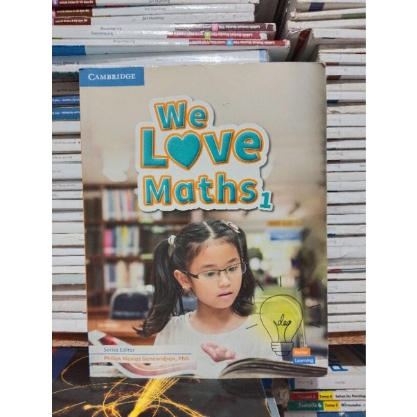 BUKU WE LOVE MATHS 1 BY CAMBRIDGE
