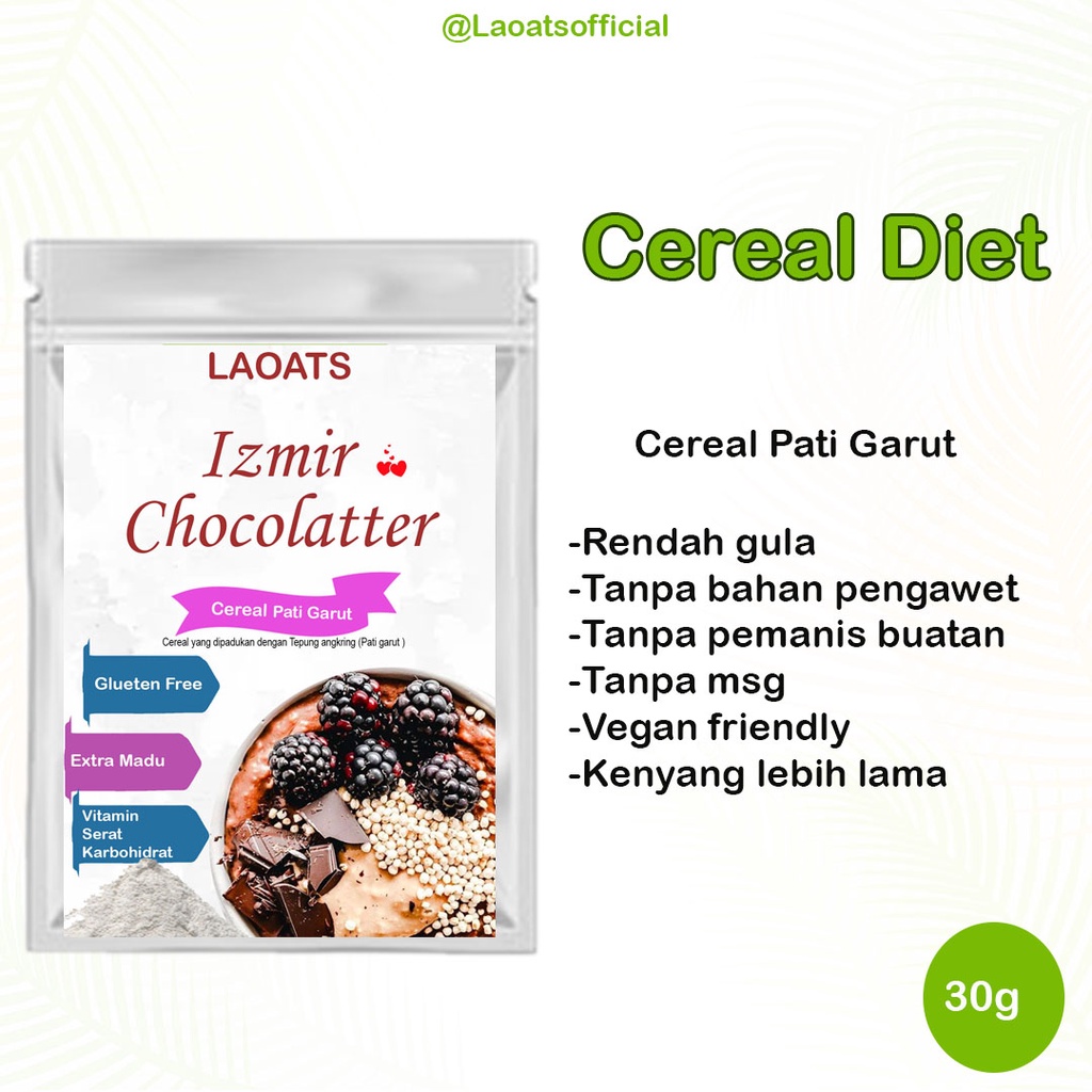 

Sereal Diet Pelangsing Penurun Berat Badan Rolled Oat Almond Milk Chia Seed Oatmeal Rendah Gula Pati Garut Laoats All Variant