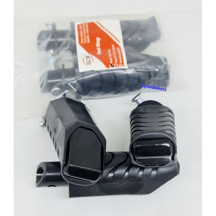 Footstep Belakang Motor Honda Beat Vario Revo Blade Step Barstep Belakang Motor Honda Beat FI Injeksi vario 125 vario 150 vario 160 Revo Abs Revo Fit Blade new Injakan Kaki belakang Besi Universal Honda Supra x Supra 125 New Supra 125 FI