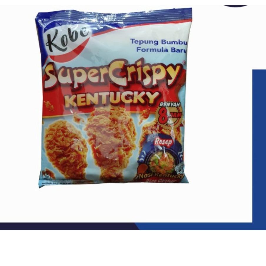 

04J♖ Tepung Bumbu Kobe Supercrispy Kentucky 850 gram TREN MASA KINI