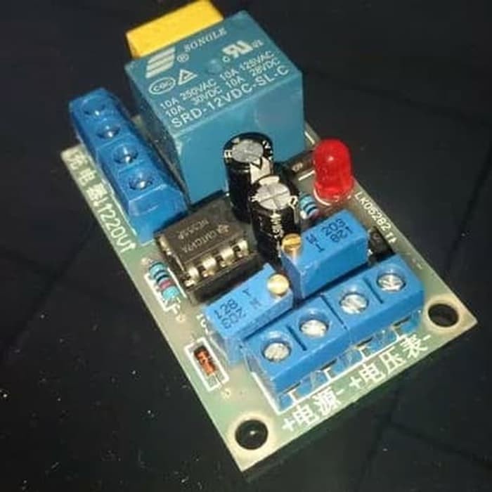 Kit Modul Control Charger Aki Otomatis 12V Charger Accu
