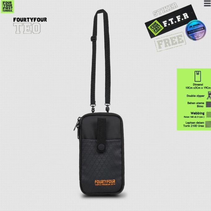 

Sling Card Holder FourtFour Teo - Selempang Hp dan Kartu Multi - Army