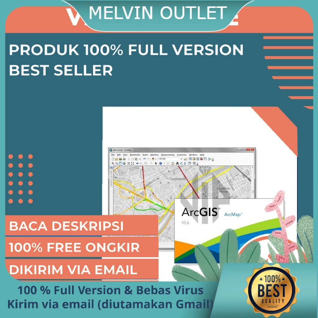 Software ArcGIS Desktop 10.8 Full Version + Panduan Install