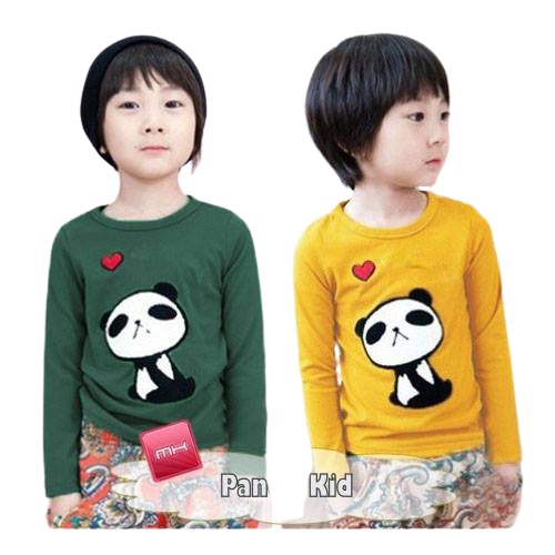 Tokomilkan - Pakaian Anak Laki Laki Sweater Panda Kids Rajut | Atasan Anak Laki Laki