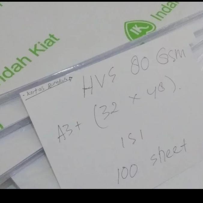 

kertas hvs 80 gsm ukuran A3 plus 32 x 48 cm