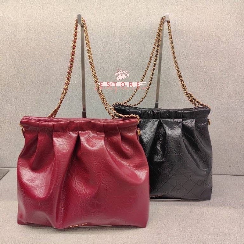 Tas Wanita C Leather With Pouch