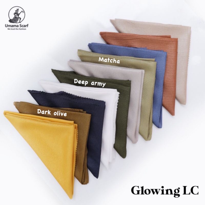 [BISA COD] SQUARE GLOWING LC / SEGIEMPAT CORNSKIN LUREX LASER CUT MURAH