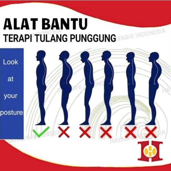 Alat Bantu Terapi Koreksi Penegak Tulang Belakang Punggung Bungkuk