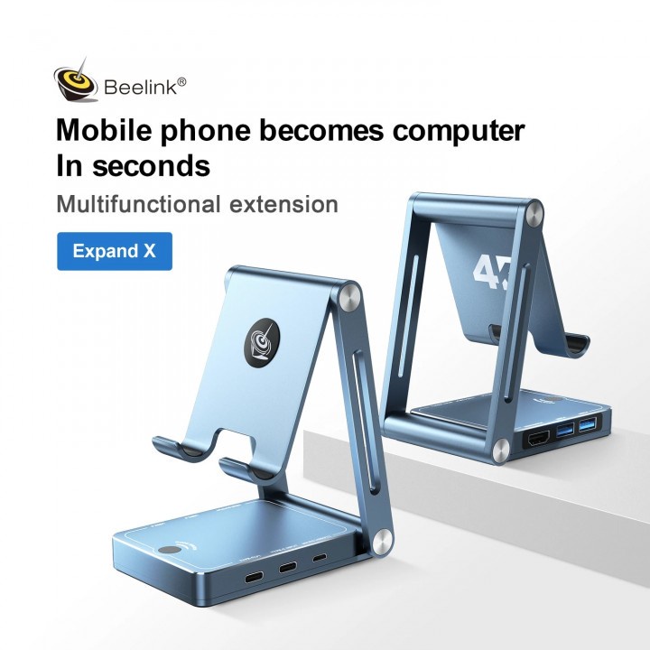 BEELINK EXPAND X - Multifunction Extension Hub for Phones and Tablets