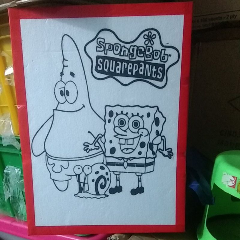 

streofoam mewarnai anak-anak lukis ukuran 33x50x1 || 33x46x1