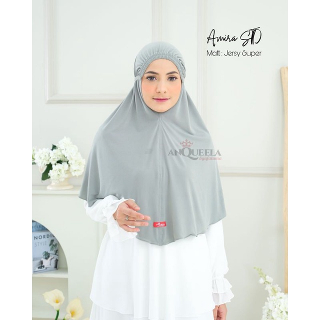 Jilbab Khomar Karet Amara Ori Anqueela