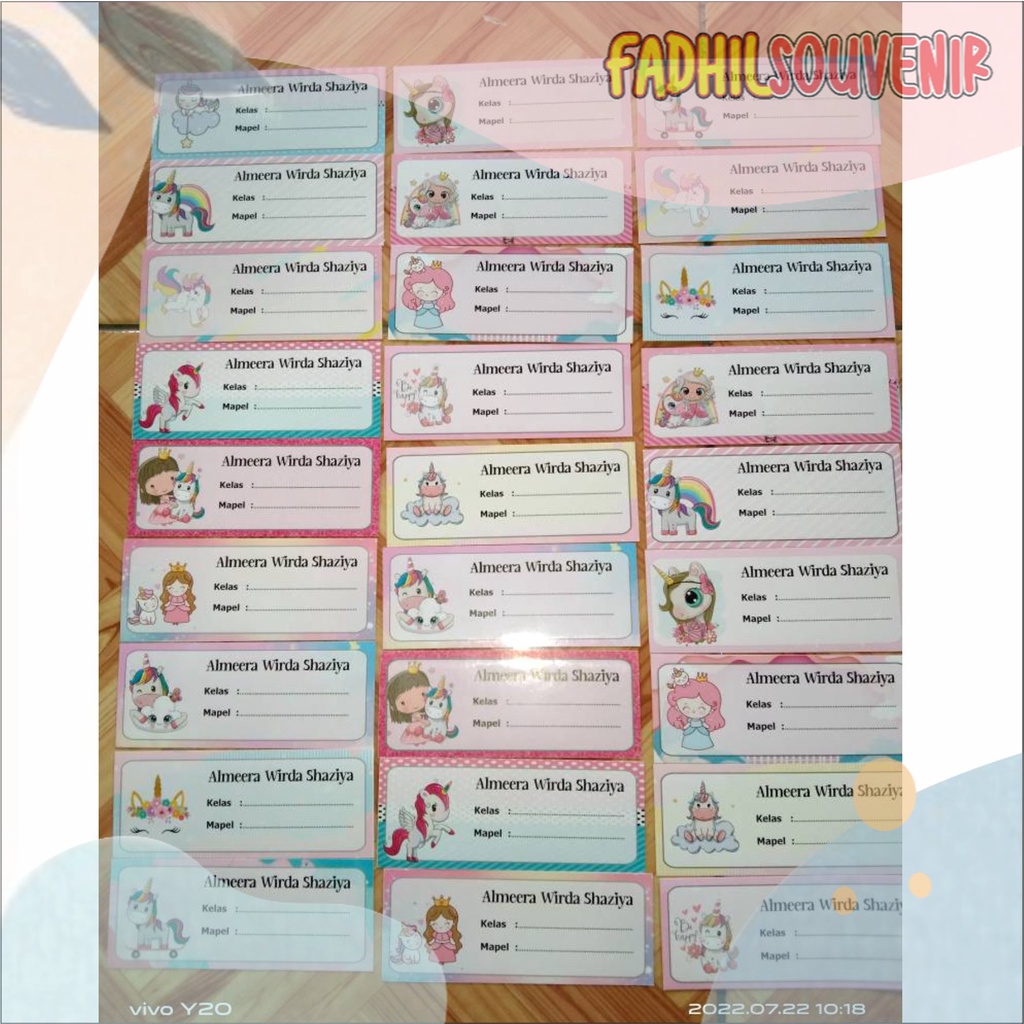 

Custom STIKER LABEL BUKU MATA PELAJARAN SEKOLAH SERI ANAK PEREMPUAN Fadhilsouvenir