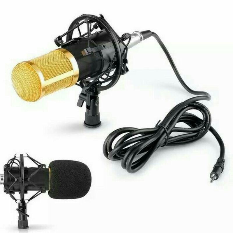 TaffWare Mic Microphone Condenser BM800 Kondenser plus Shockproof