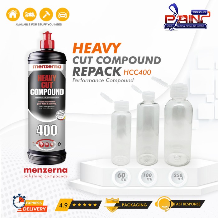 MENZERNA HCC400 Heavy Cut Compound HCC 400 - REPACK