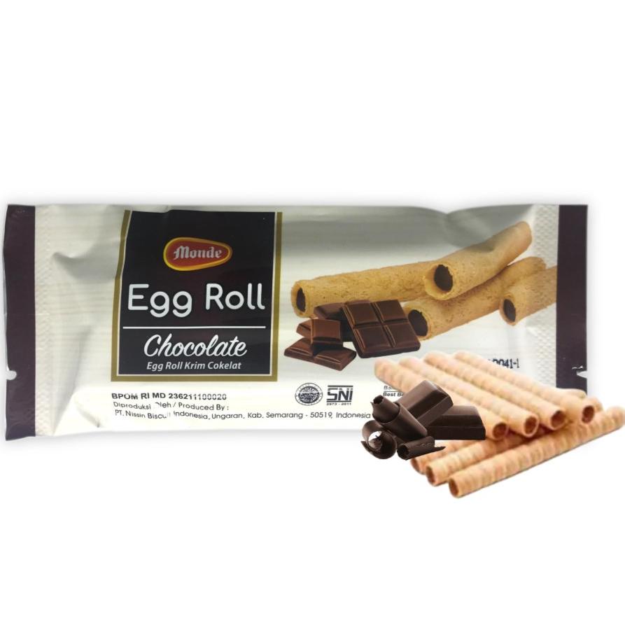 

12.12 BIG SALE FASION Monde Egg Roll Chocolate 10 x 35gr !!!