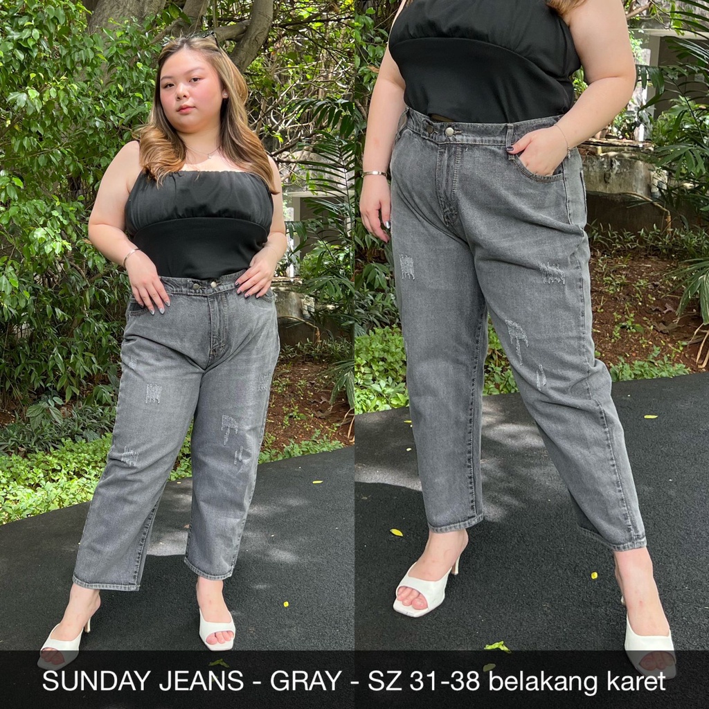 CELANA JEANS WANITA BF SUNDAY -SYSCLOTHIER