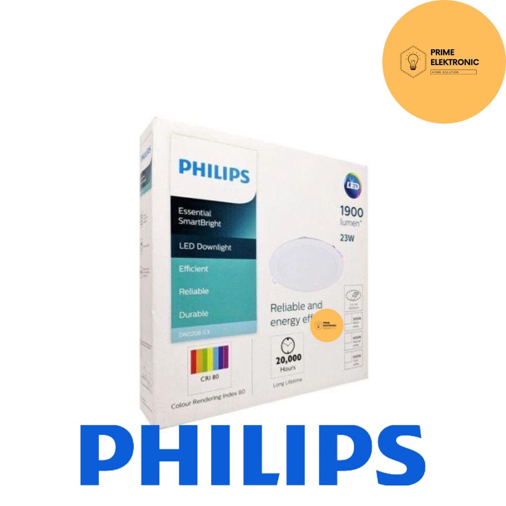 Downlight PHILIPS LED DN020B G3 23 Watt | Lampu Tanam Philips 23 W