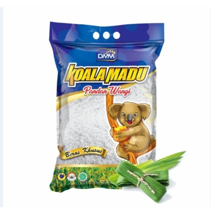 

✿ BISA COD✿ KOALA BERAS MADU PANDAN WANGI 5KG